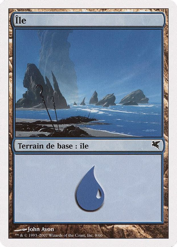 Island (French) - "Ile" - L (E9)