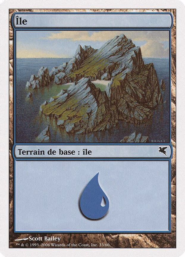 Island (French) - "Ile" - L (H33)