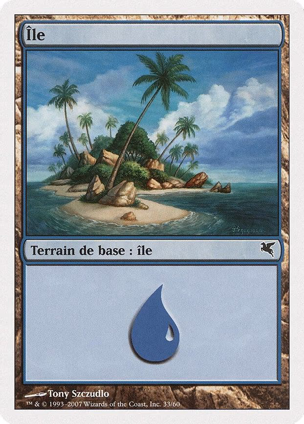 Island (French) - "Ile" - L (E33)