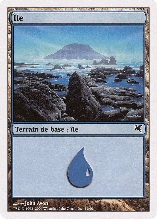 Island (French) - "Ile" - L (G11)