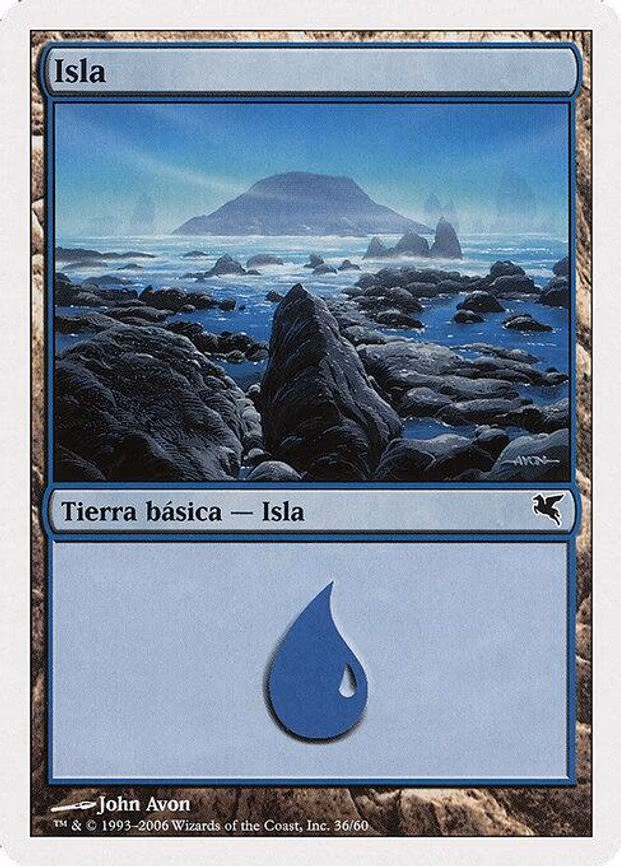 Island (Spanish) - "Isla" - L (G36)