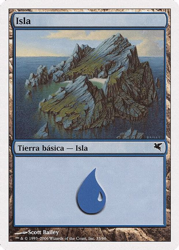 Island (Spanish) - "Isla" - L (H33)