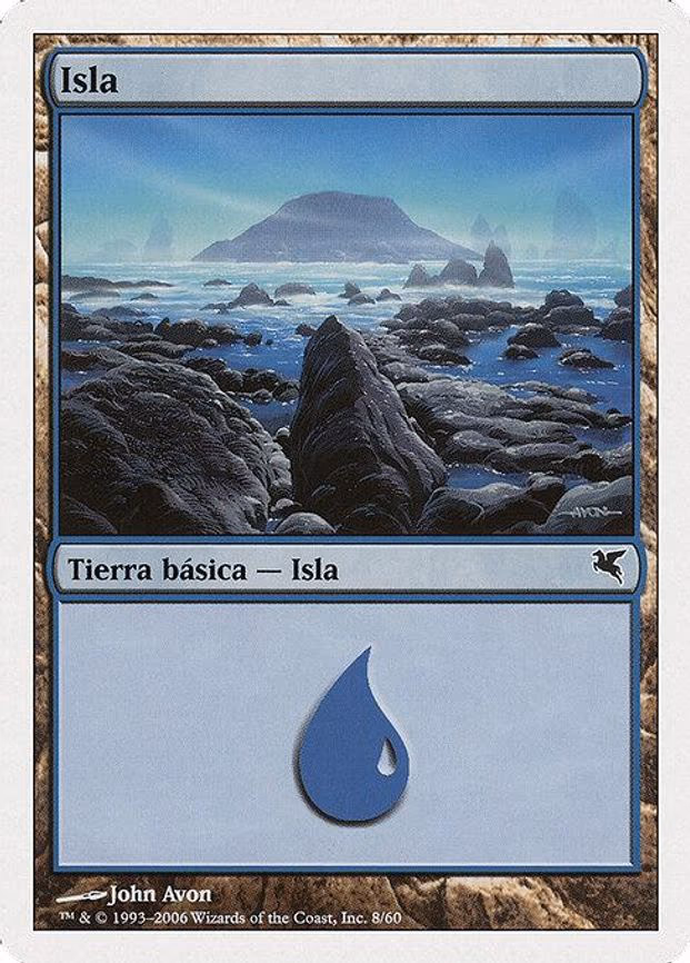 Island (Spanish) - "Isla" - L (H8)