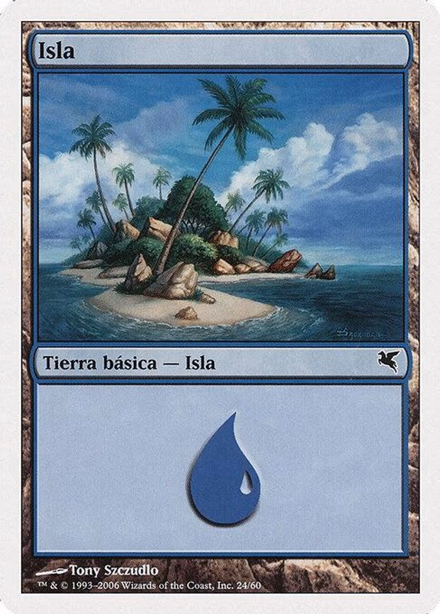 Island (Spanish) - "Isla" - L (G24)