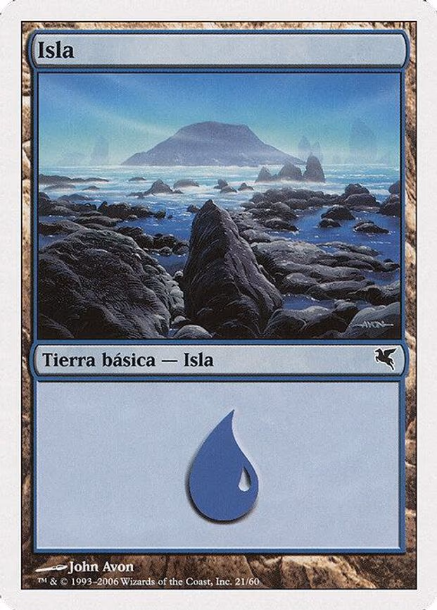 Island (Spanish) - "Isla" - L (E21)