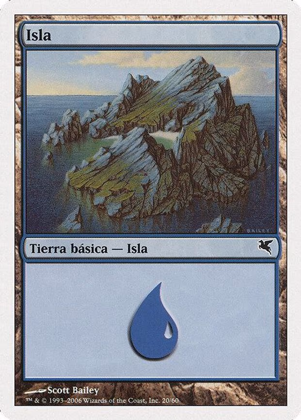 Island (Spanish) - "Isla" - L (E20)