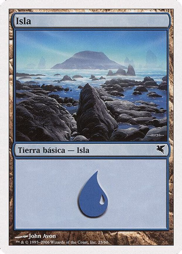 Island (Spanish) - "Isla" - L (H23)