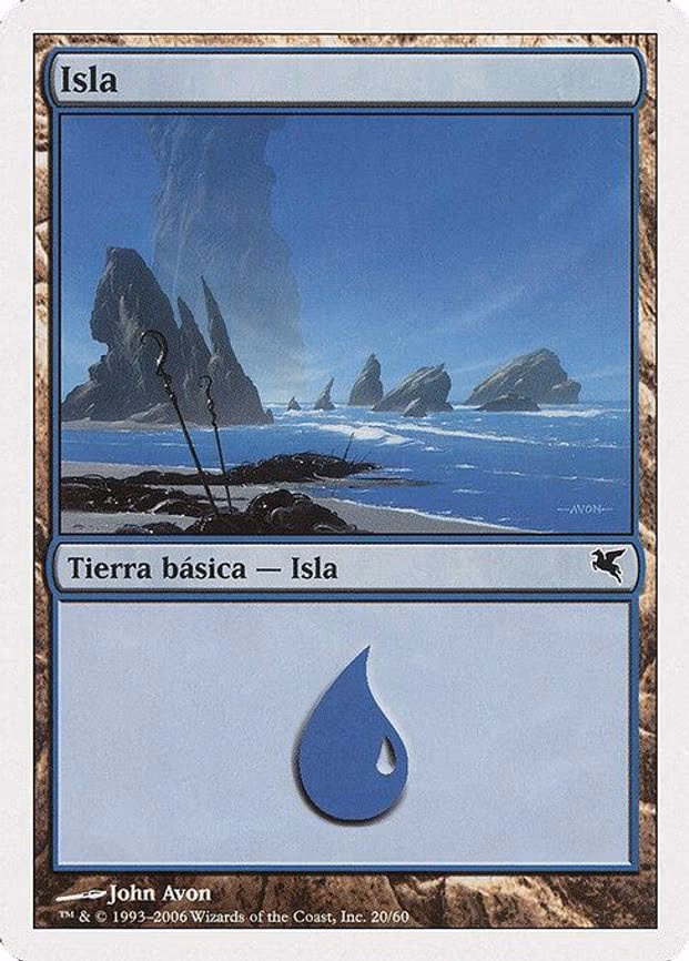 Island (Spanish) - "Isla" - L (H20)