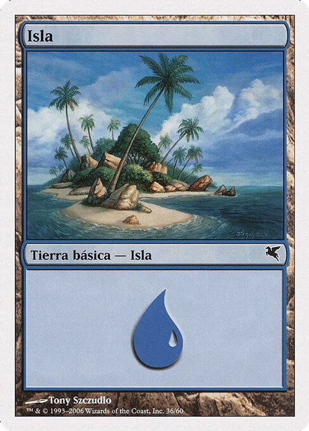 Island (Spanish) - "Isla" - L (H36)