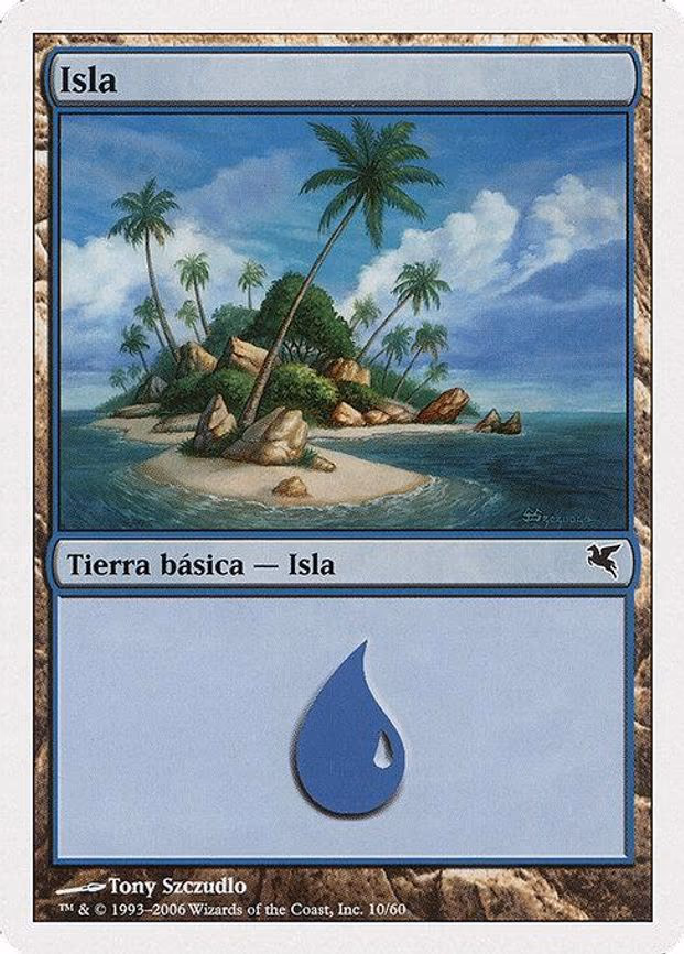 Island (Spanish) - "Isla" - L (H10)