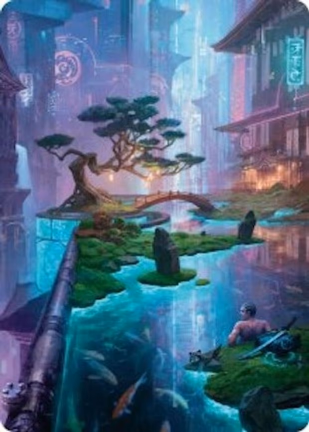 Island Art Card