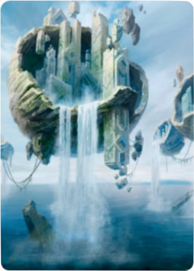 Island Art Card