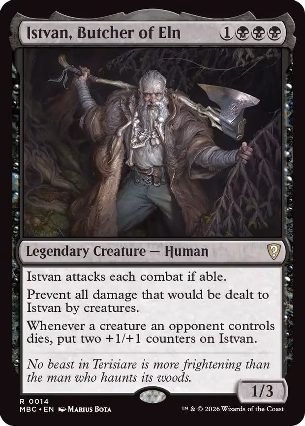 Istvan, Butcher of Eln - R (14)