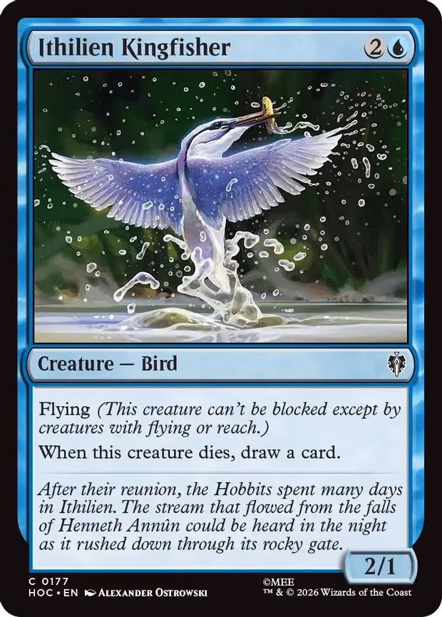 Ithilien Kingfisher - C (177)