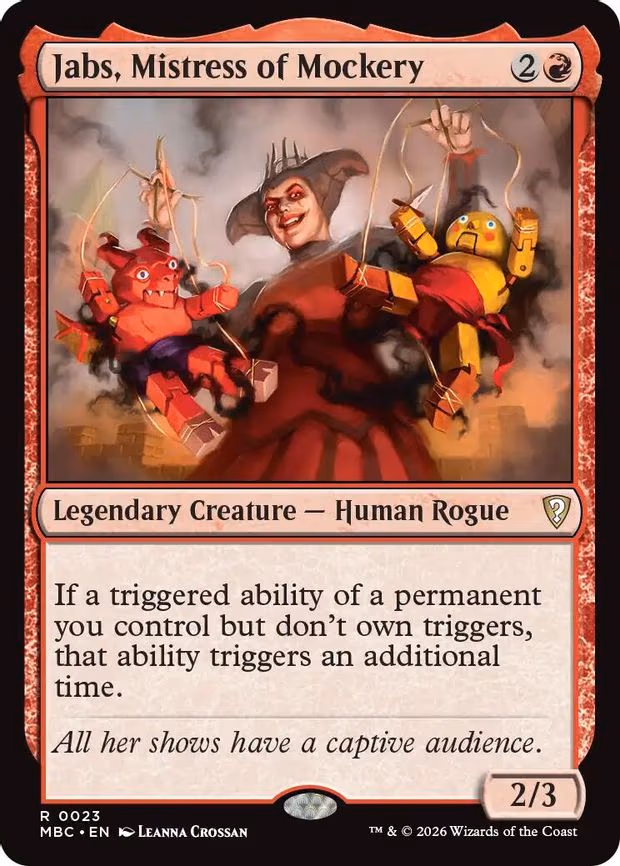 Jabs, Mistress of Mockery - R (23)