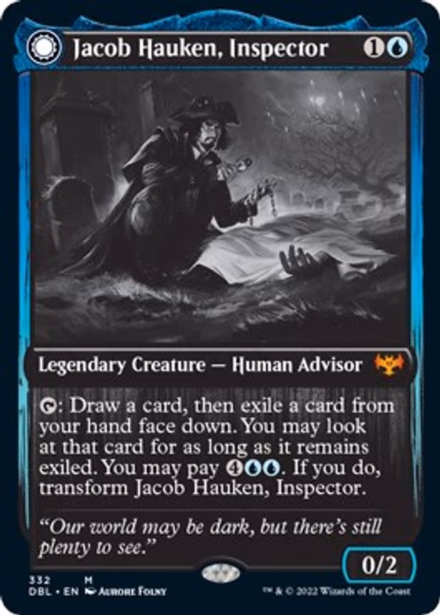 Jacob Hauken, Inspector