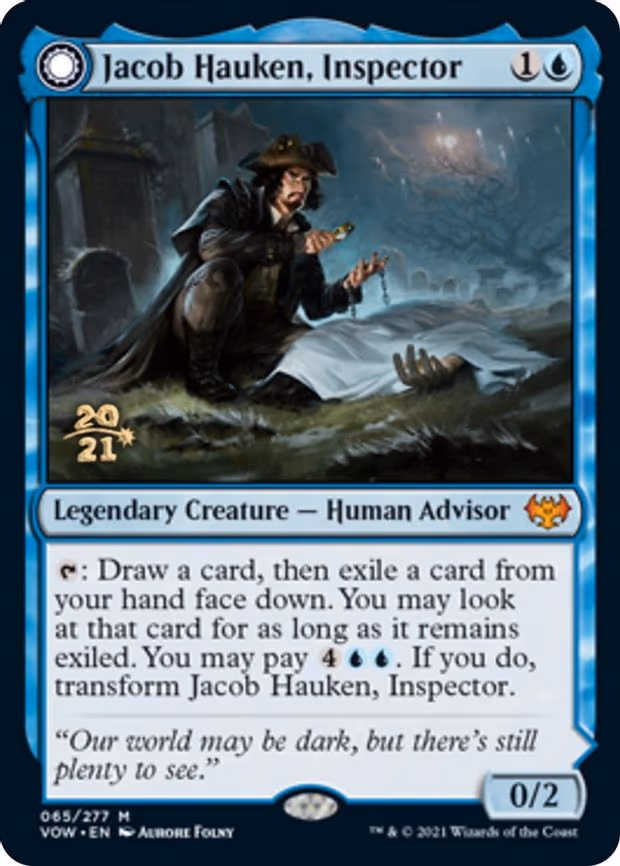 Jacob Hauken, Inspector