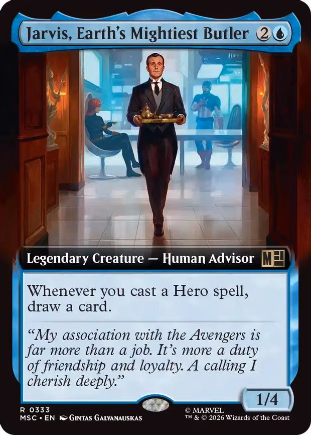 Jarvis, Earth's Mightiest Butler - R (333)