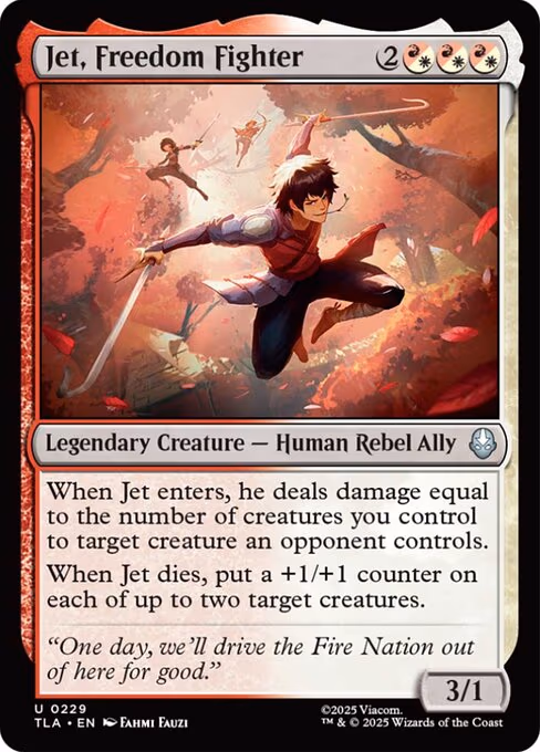 Jet, Freedom Fighter