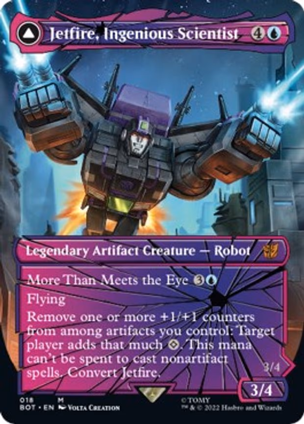 Jetfire, Ingenious Scientist (Shattered Glass)