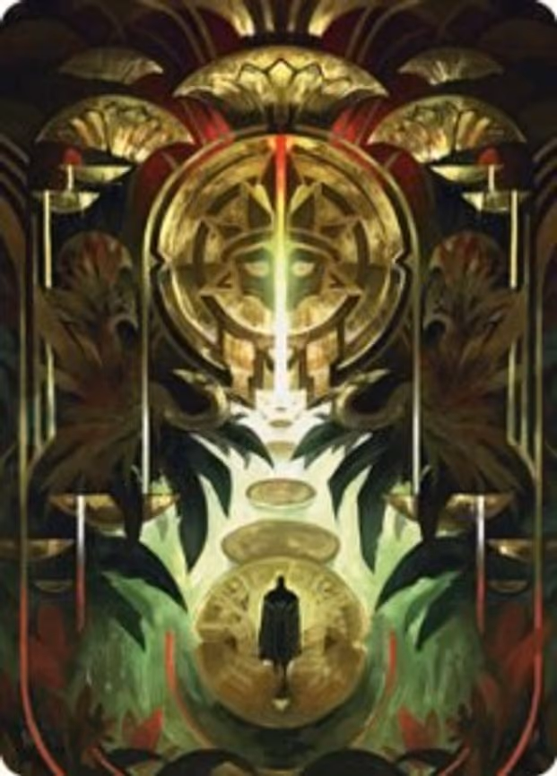 Jetmir's Garden Art Card