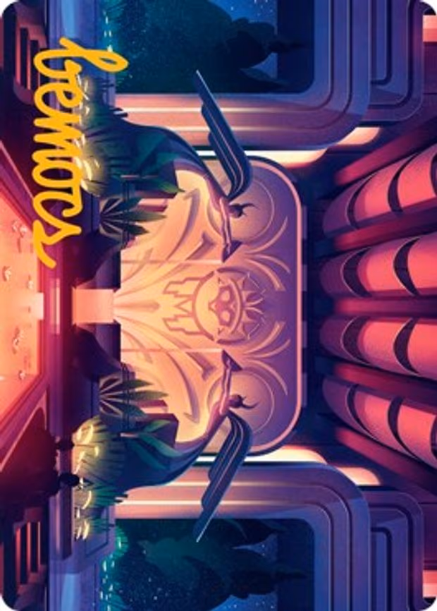 Jetmir's Garden Art Card