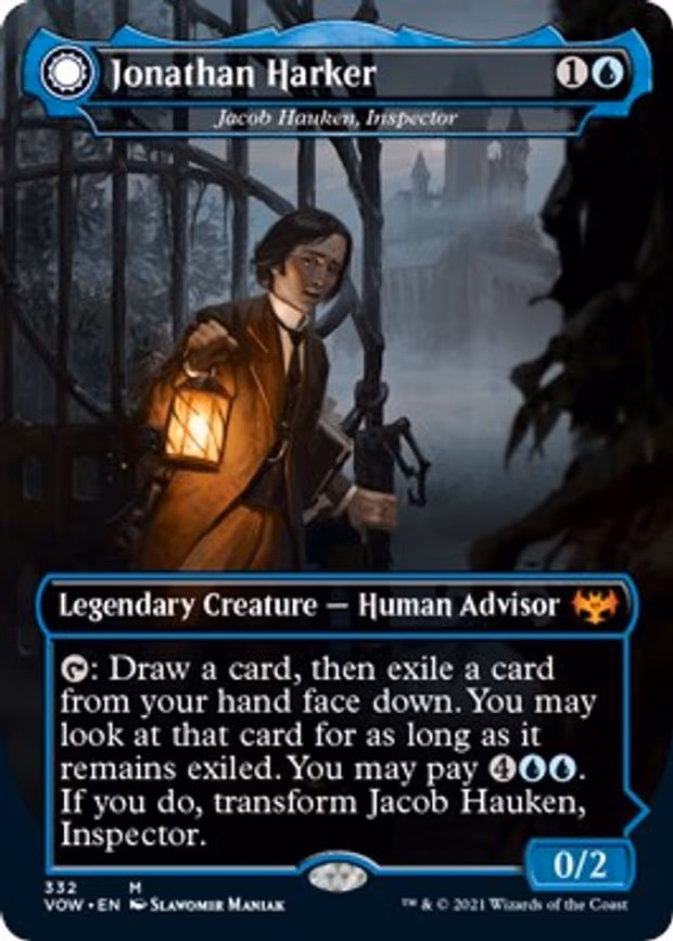 Jonathan Harker - Jacob Hauken, Inspector