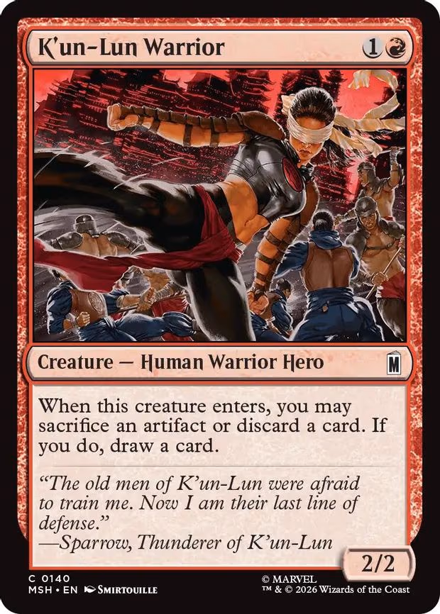 K'un-Lun Warrior - C (140)