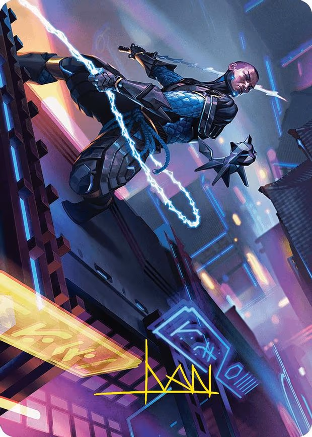 Kaito, Cunning Infiltrator Art Card