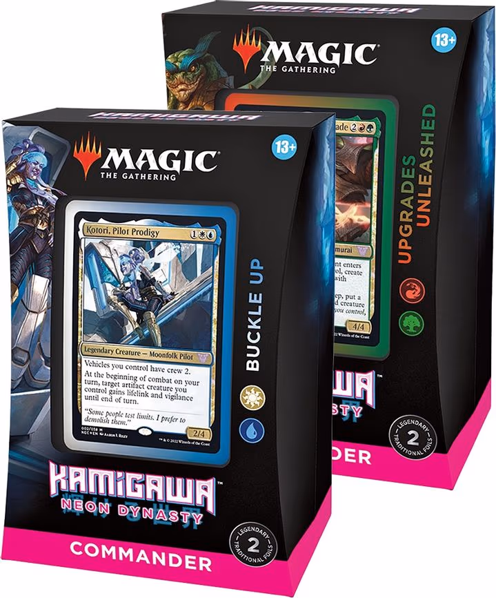 Neon Dynasty Commander Tokens set