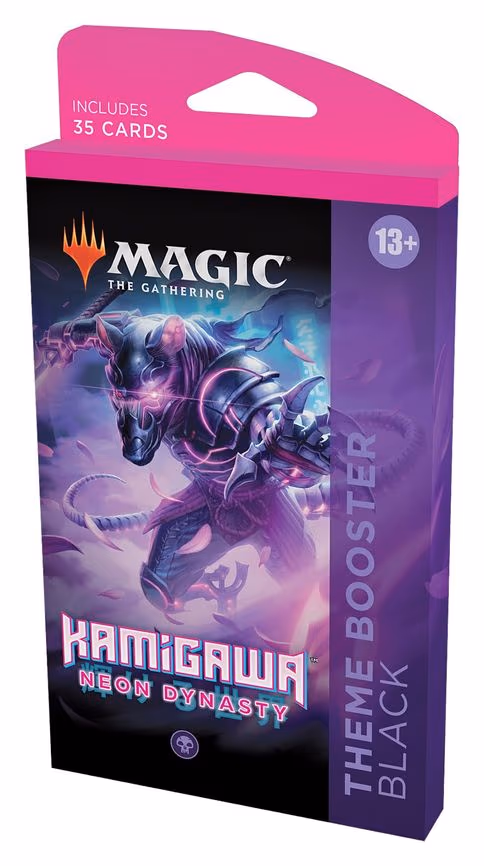 Kamigawa: Neon Dynasty - Theme Booster [Black]