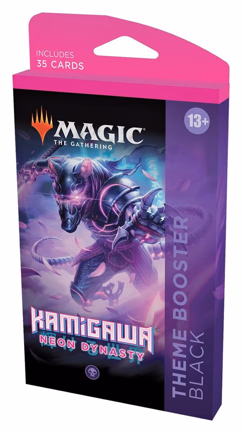 Kamigawa: Neon Dynasty - Theme Booster [Black]