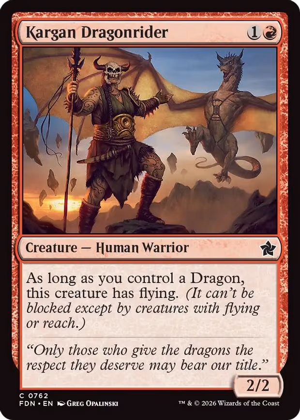 Kargan Dragonrider - C (762)