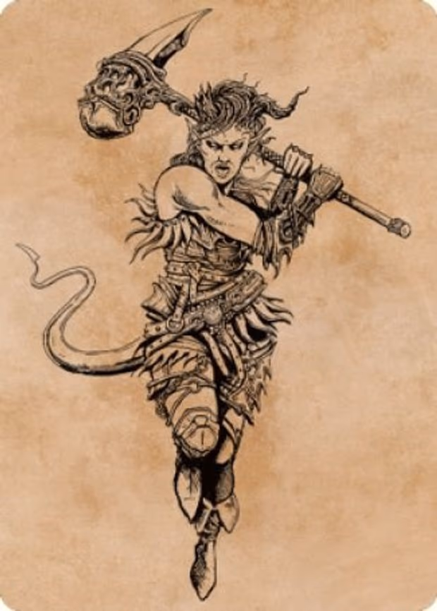 Karlach, Fury of Avernus Art Card