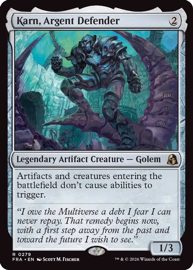 Karn, Argent Defender - R (279)