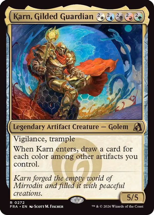 Karn, Gilded Guardian - R (272)