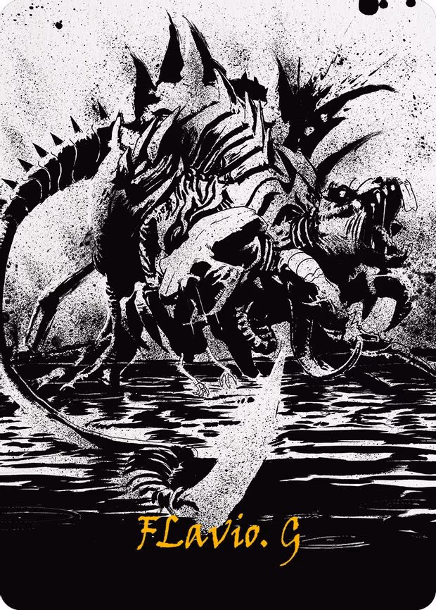 Karumonix, the Rat King Art Card
