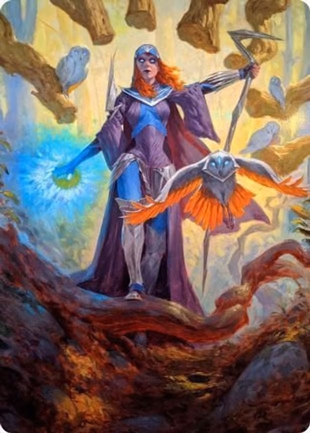 Kasmina, Enigma Sage Art Card - S (29)
