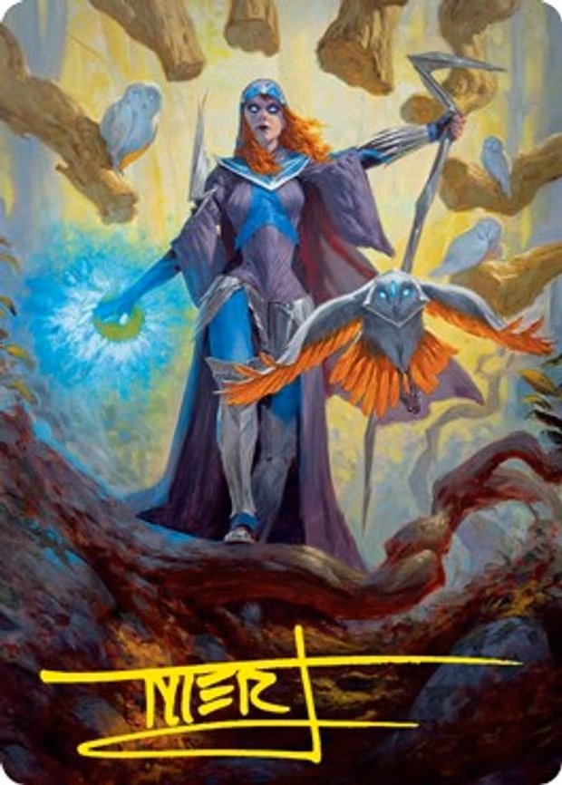 Kasmina, Enigma Sage Art Card - S (29)