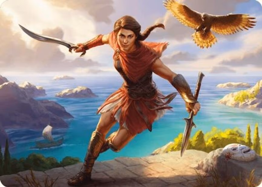 Kassandra, Eagle Bearer Art Card