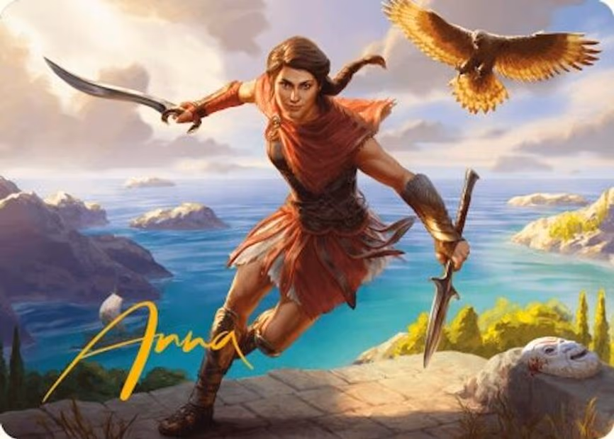 Kassandra, Eagle Bearer Art Card