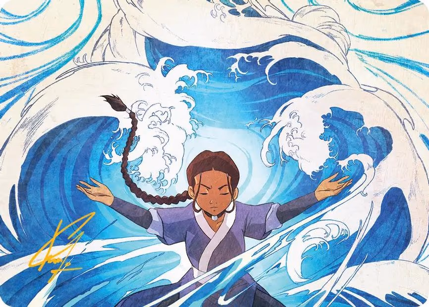 Katara, Water Tribe's Hope Art Card