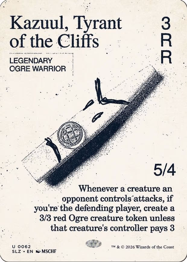 Kazuul, Tyrant of the Cliffs - U (62)