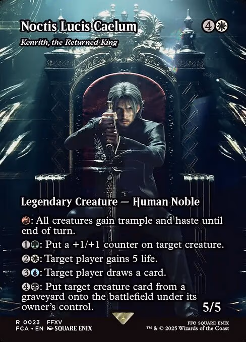 Noctis Lucis Caelum - Kenrith, the Returned King