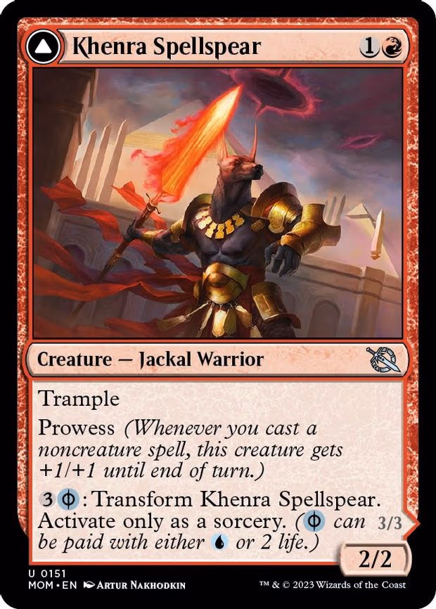 Khenra Spellspear - U (151)