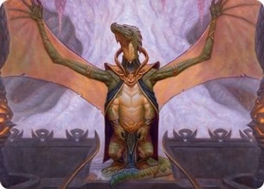 Kheru Goldkeeper Art Card