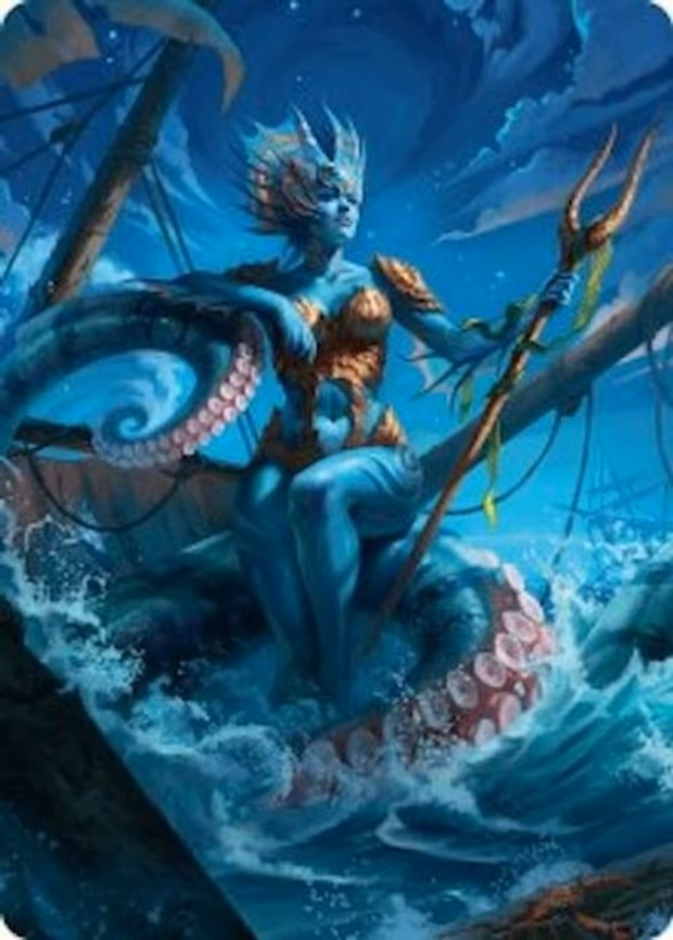 Kiora, the Rising Tide Art Card
