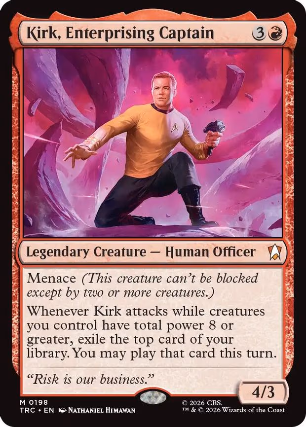 Kirk, Enterprising Captain - M (198)