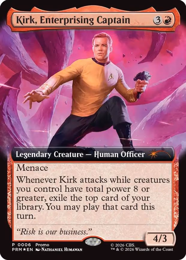 Kirk, Enterprising Captain - P (6)