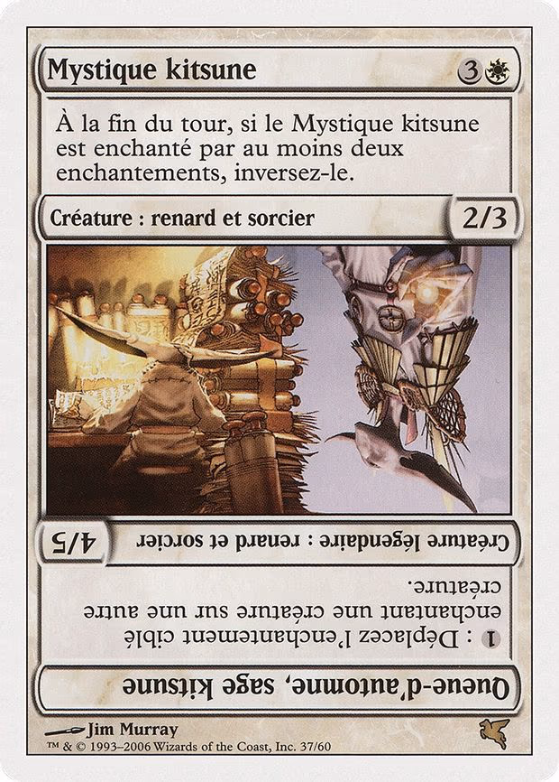 Kitsune Mystic // Autumn-Tail, Kitsune Sage (French) - "Mystique kitsune"